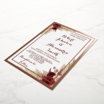 Pampas Grass Mariage Rose Gold