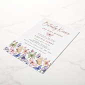 Invitation En Aluminium Papillon élégant (Rotation)