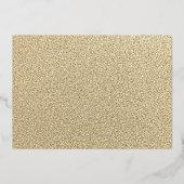 Invitation En Aluminium Papillon noir rose or Tiara Robe Quinceanera (Verso)