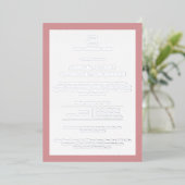 Invitation En Aluminium Parti d'événements d'entreprise personnalisée (Debout devant)