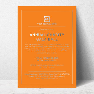 Invitation En Aluminium Parti d'événements d'entreprise personnalisée
