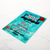 Invitation En Aluminium Partie du pool (Rotation)