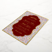 Invitation En Aluminium Persian Mihrab Artistic Islamic Wedding (Rotation)