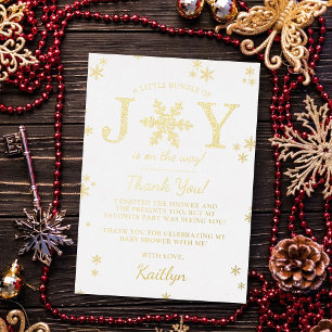 Invitation En Aluminium Petit Ensemble De Joie Baby shower De Noël Véritab