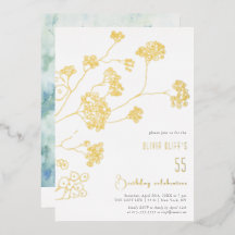 Petites Fleurs blanches Anniversaire N'importe que