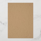 Invitation En Aluminium Photo Arbre de Noël - 36 Photo (Verso)