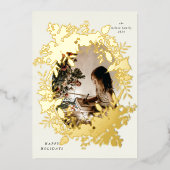 Invitation En Aluminium Photo classique des baies de vacances (Recto)