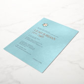 Invitation En Aluminium PixDezines Bat mitzvah minimaliste moderne (Rotation)