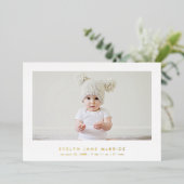 Invitation En Aluminium PixDezines Mini-huile 5x7 (Debout devant)