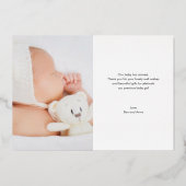 Invitation En Aluminium PixDezines Mini-huile 5x7 (Verso)