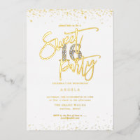 PixDezines Sweet 16 Diamond Silver Gold