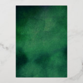 Invitation En Aluminium Plage Palm Leaf Réel Dîner de répétition (Verso)