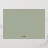 Invitation En Aluminium Plage, S'Il Vous Plaît ! Moderne simple amusant En (Verso)
