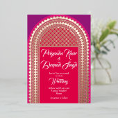 Invitation En Aluminium Portail lumineux (Debout devant)