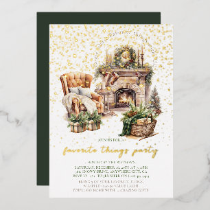 Invitation en aluminium pour les choses préférées
