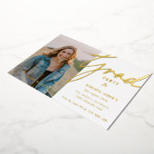 Invitation en aluminium pour une fête de remise de (Rotation)