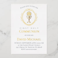 première communion catholique Eucharistie