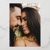 Invitation En Aluminium Pressé | Future Mme Brunch & Bubbly Photo (Recto)