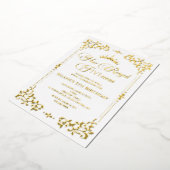 Invitation En Aluminium Princes de la Royal Fiveness 5e Anniversaire (Rotation)