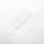 Invitation En Aluminium Proposition Élégante de la servante d'information  (Rotation)