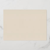 Invitation En Aluminium Purple Automne Maple Leaf Mariage Enregistrer La D (Verso)
