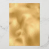 Invitation En Aluminium Real Gold Mariage espagnol Nuestra Boda (Verso)