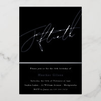 Real Silver Foil Cinquantième 50ème anniversaire