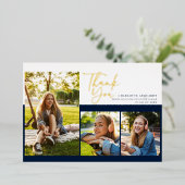 Invitation En Aluminium Remerciements aux diplômés du script de remise des (Debout devant)