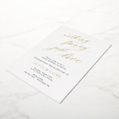 Invitation En Aluminium Rien De Fancy Just Love Mariage Réception (Rotation)