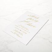 Invitation En Aluminium Rien De Fancy Just Love Mariage Réception Invitati (Rotation)