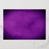 Invitation En Aluminium Robe étincelante papillon Quinceanera (Verso)