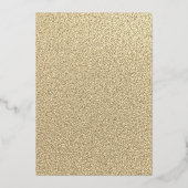 Invitation En Aluminium Robe Masquerade Rose Or Quinceanera (Verso)