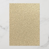 Invitation En Aluminium Robe Masquerade violet or Quinceanera (Verso)