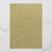 Invitation En Aluminium Robe Masquerade violet or Quinceanera (Verso)