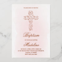 Rose Gold Saint-Croix Baptême