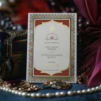Sauver la Date Ornemental Or Musulman Islamique Fe