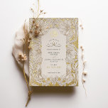 Invitation En Aluminium Sauvez la date Musulmane Musulmane Blanche Morris<br><div class="desc">Offrez-vous une élégance intemporelle grâce à nos cartes mariage Save the Date avec le célèbre motif Pimpernel de William Morris, rendu magistralement dans les tons vintages de blanc crème, beige et accentué avec de la feuille réelle. William Morris, figure de proue du Mouvement des Arts et de l'Artisanat, croyait à...</div>
