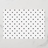 Invitation En Aluminium Script lunatique photo mariage Enregistrer la date (Verso)
