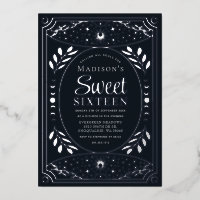 Silver Tarot Witchy Sweet 16 fête d'anniversaire