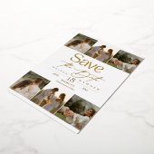 Invitation En Aluminium Simple Elegant Photo Wedding Save The Date (Rotation)