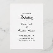 Invitation En Aluminium Six Photos Collage (Verso)