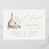 Invitation En Aluminium Soirée de Dégustation de Vins (Recto)