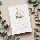 Invitation En Aluminium Soirée de Dégustation de Vins