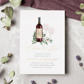 Invitation En Aluminium Soirée de Dégustation de Vins