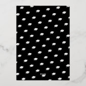 Invitation En Aluminium Soirée de fin d'études photo 225 (Verso)