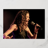 Invitation En Aluminium Soixante 60e fête d'anniversaire or rouge rose lav (Verso)