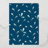 Invitation En Aluminium Sous la fête d'anniversaire de la mer (Verso)