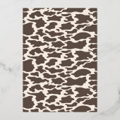 Invitation En Aluminium Space Cowgirl Bachelorette (Verso)