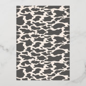 Invitation En Aluminium Space Cowgirl fête d'anniversaire (Verso)