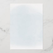 Invitation En Aluminium stars sky | Baptism  (Verso)